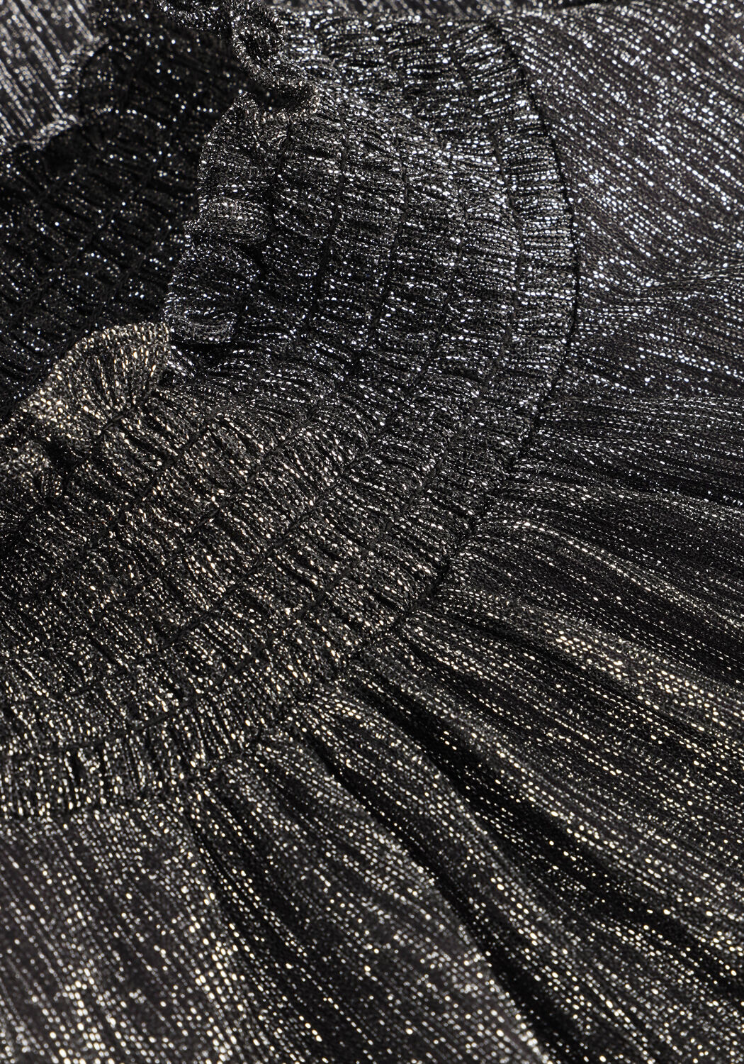 Donkergrijze MOS MOSH Top MMXIMENA GLAM LS BLOUSE - large