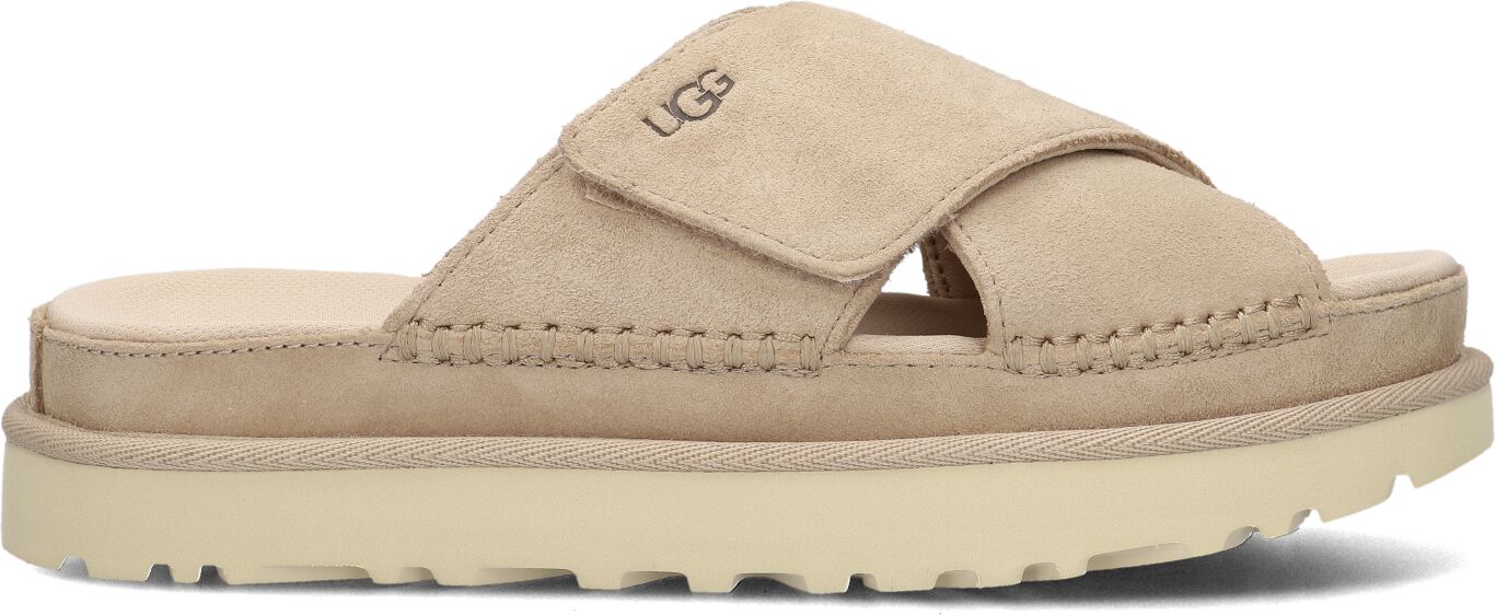 UGG Slippers
Dames W Goldenstar Cross Slide, Maat: 40, Materiaal: Rubber, Kleur: Beige