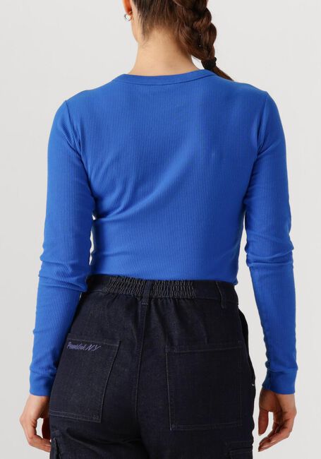 Blauwe PENN & INK Tops & T-shirts LONGSLEEVE W25F1745 - large