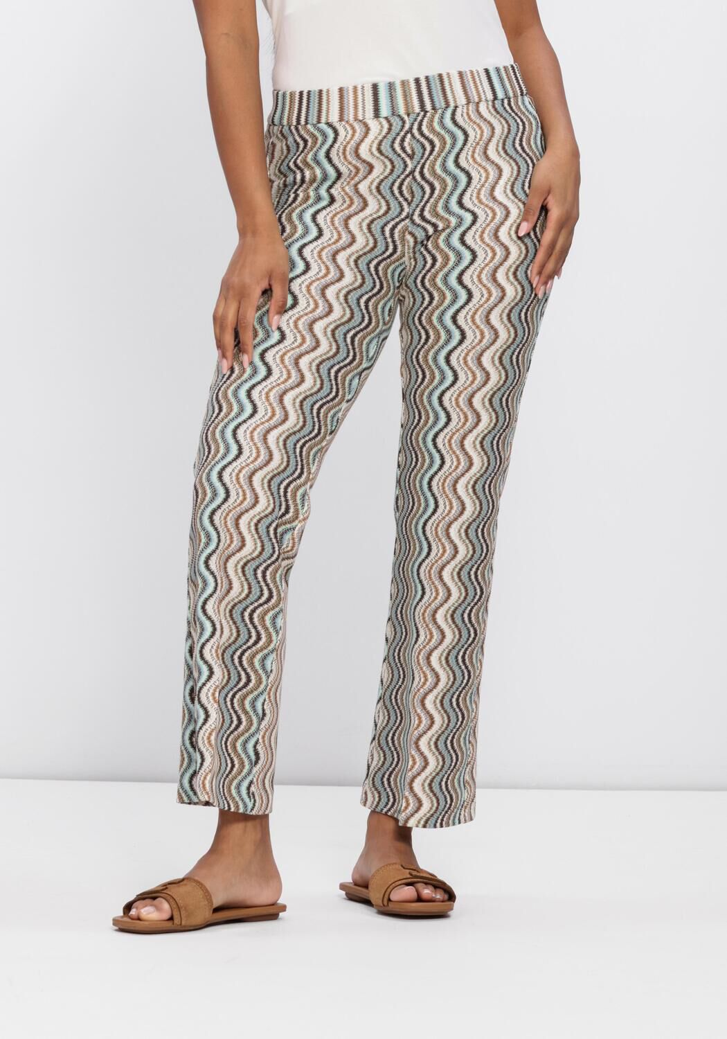 Multi CAMBIO Flared broek FAITH - large