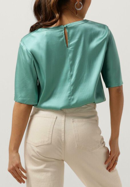 Groene MOS MOSH Blouses EVIE SS SATIN BLOUSE - large