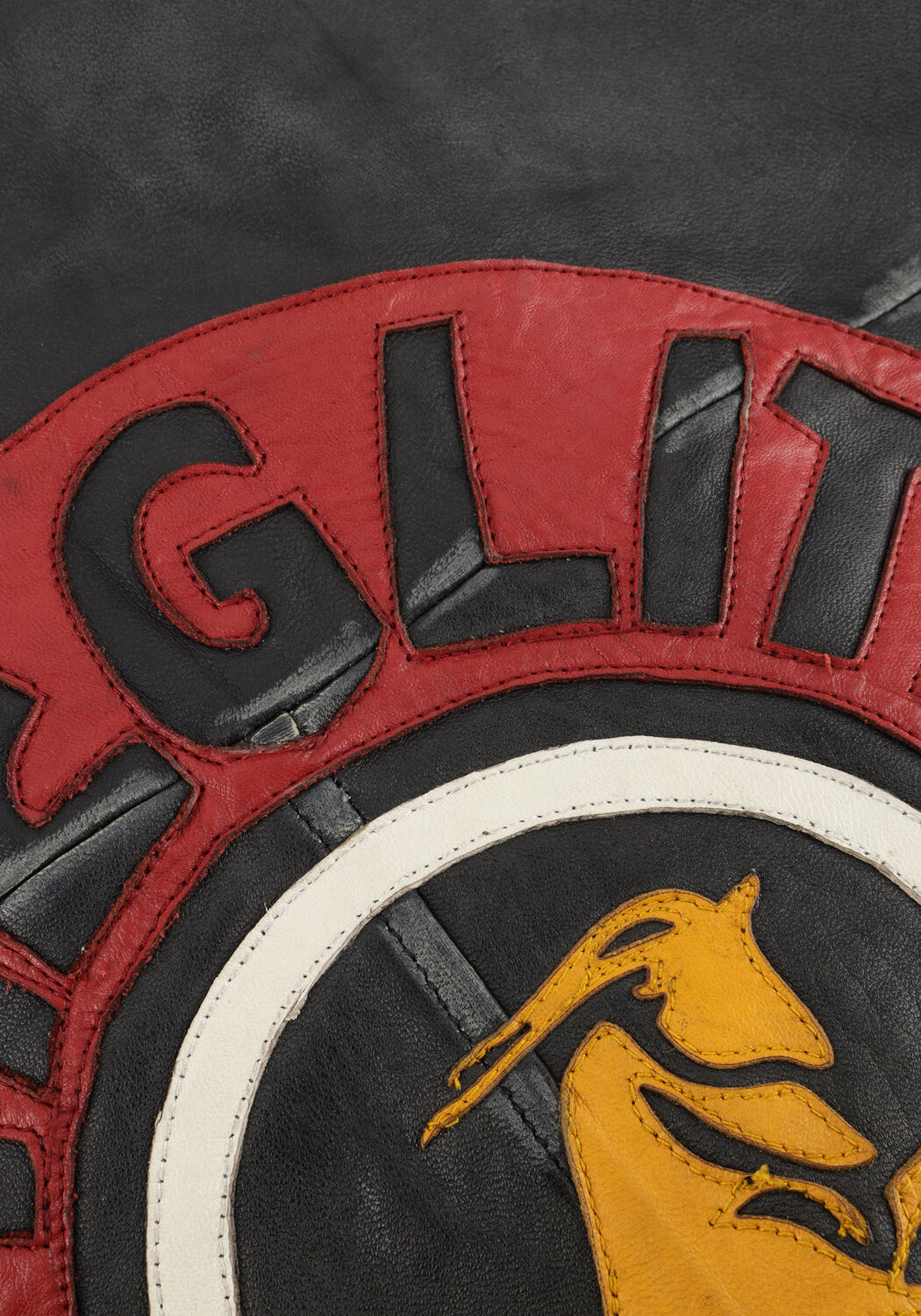 Zwarte STIEGLITZ Leren jas NICOLAS LEATHER JACKET - large