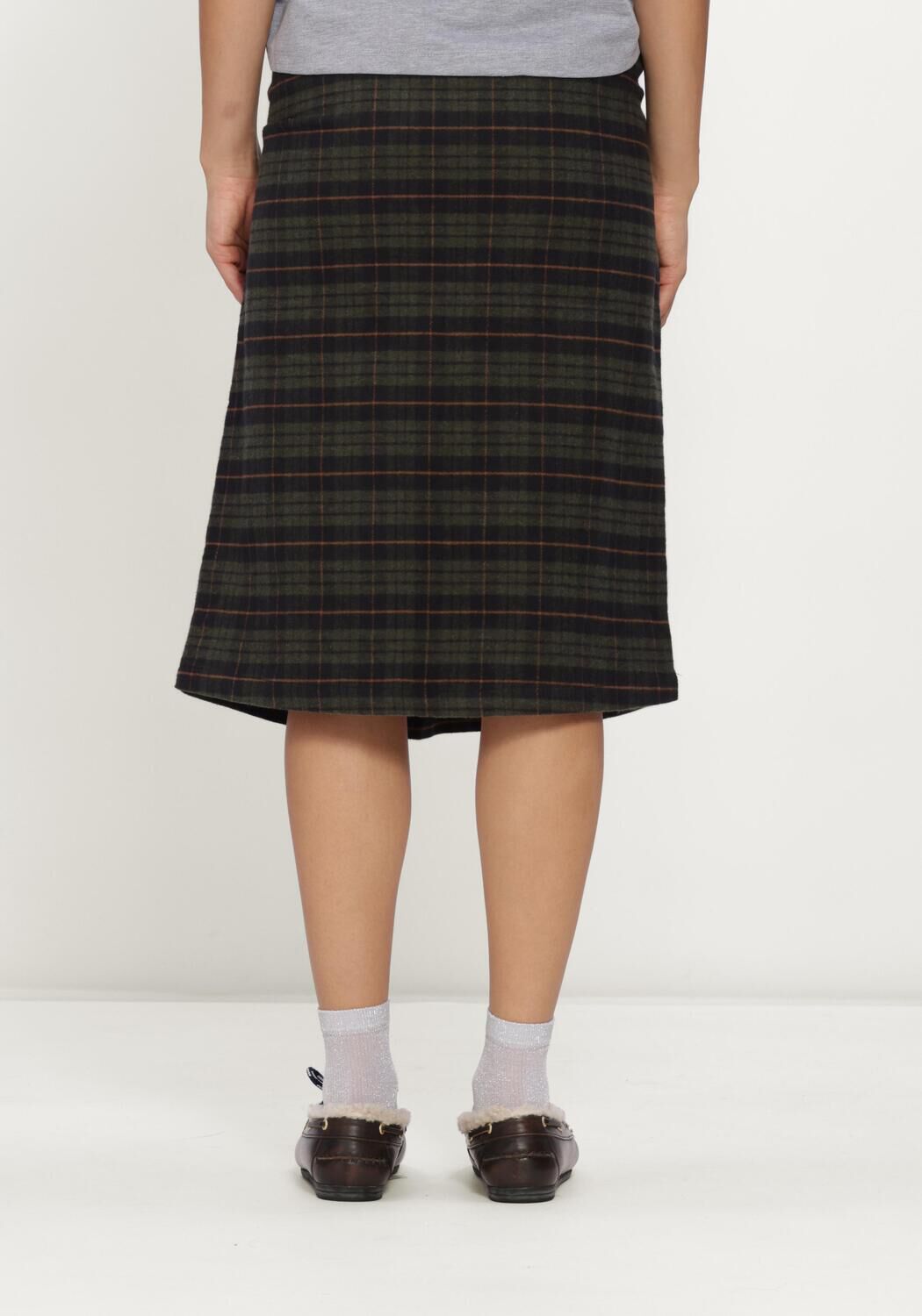 Donkergroene JOHNY Midirok VALERIE - large