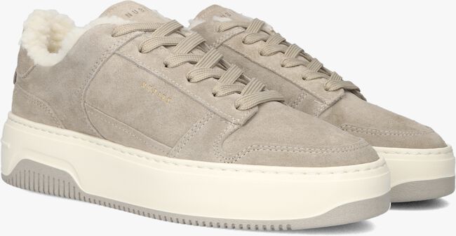 Grijze NUBIKK Lage sneakers BASKET TEDDY Grijze NUBIKK Lage sneakers BASKET TEDDY - large