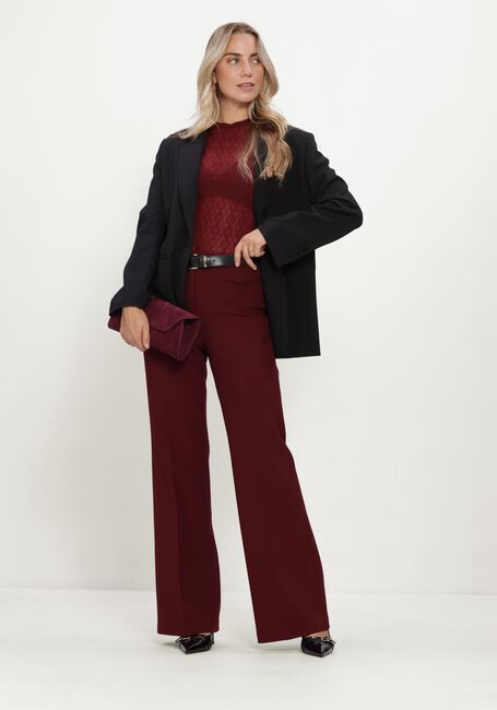 Bordeaux CAMBIO Broeken FAMOUS WOOL SUBSTITUTE DOUBLE - large