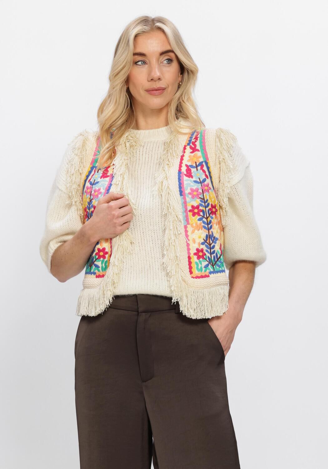 Antik Batik Antik Batik Gilet Dames Rainbow Gilet