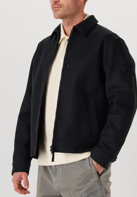 Zwarte STONE ISLAND Overshirt SHIRTS - large