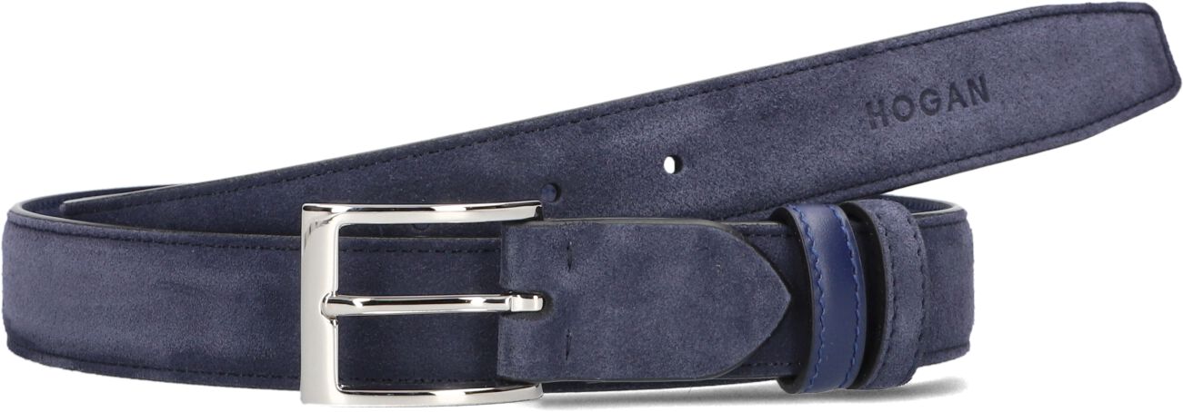 Hogan Hogan Riem Heren Kfmc00n1101qa3, Materiaal: Suède, Kleur: Blauw