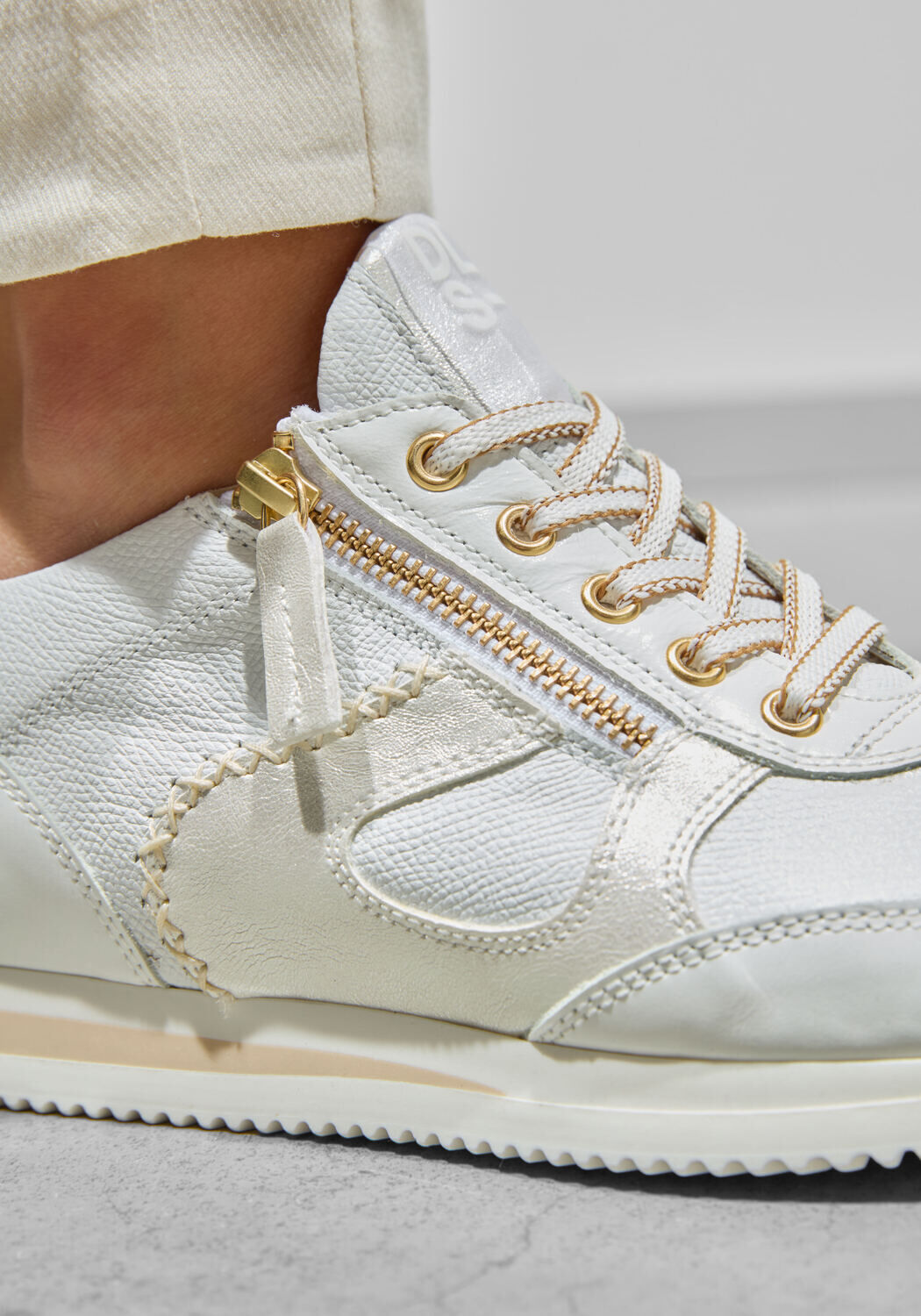 Witte DL SPORT Lage sneakers 6567 - large