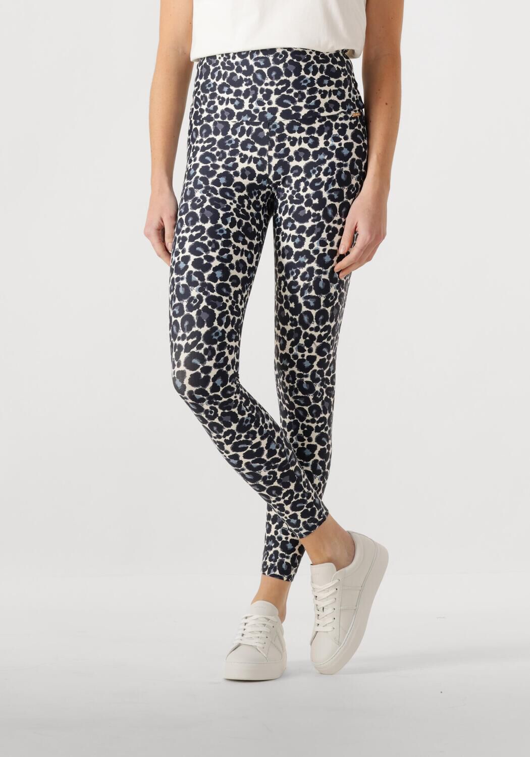 Deblon Sports Legging Dames Classic Legging High Waist, Maat: L, Kleur: Beige