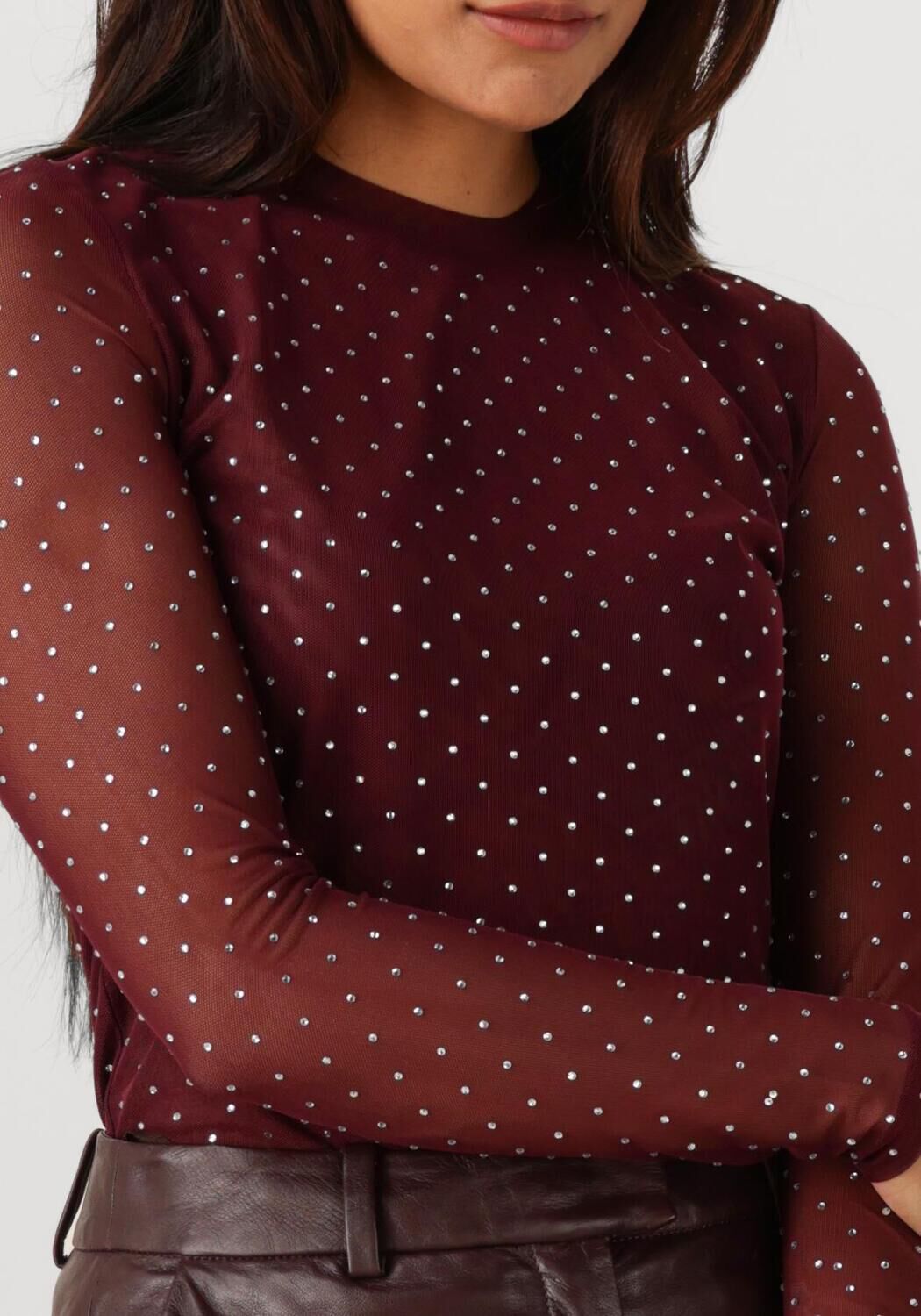 Bordeaux STUDIO AR Tops & T-shirts INES - large