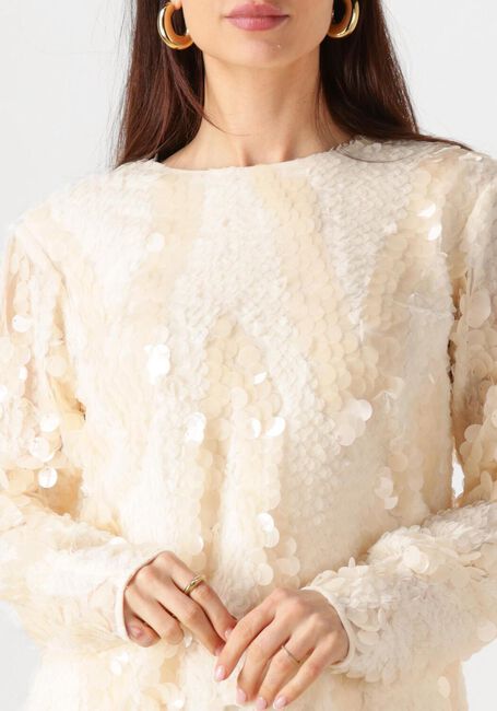 Creme SECOND FEMALE Blouses GLIMMER BLOUSE - large