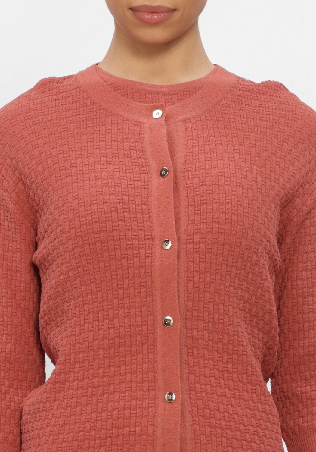 Rode MARC CAIN COLLECTION Truien/vesten AC 39.22 M45 - large