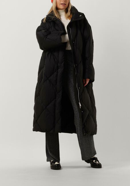 Zwarte STAND STUDIO Gewatteerde jas ANISSA COAT - large