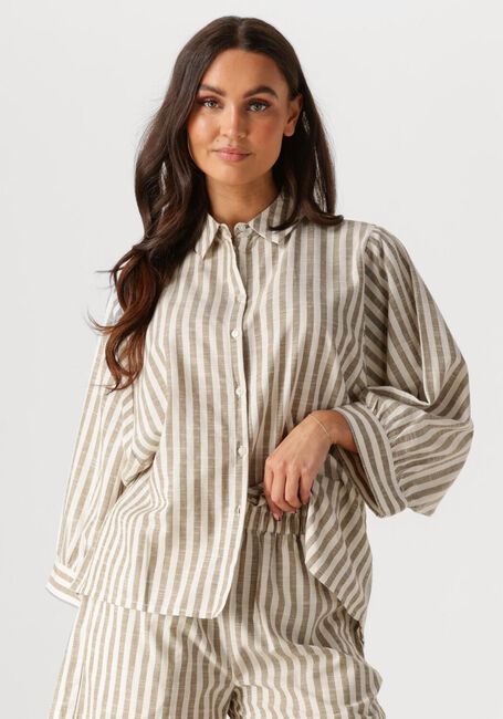 Khaki KNIT-TED Blouses BECCA - large