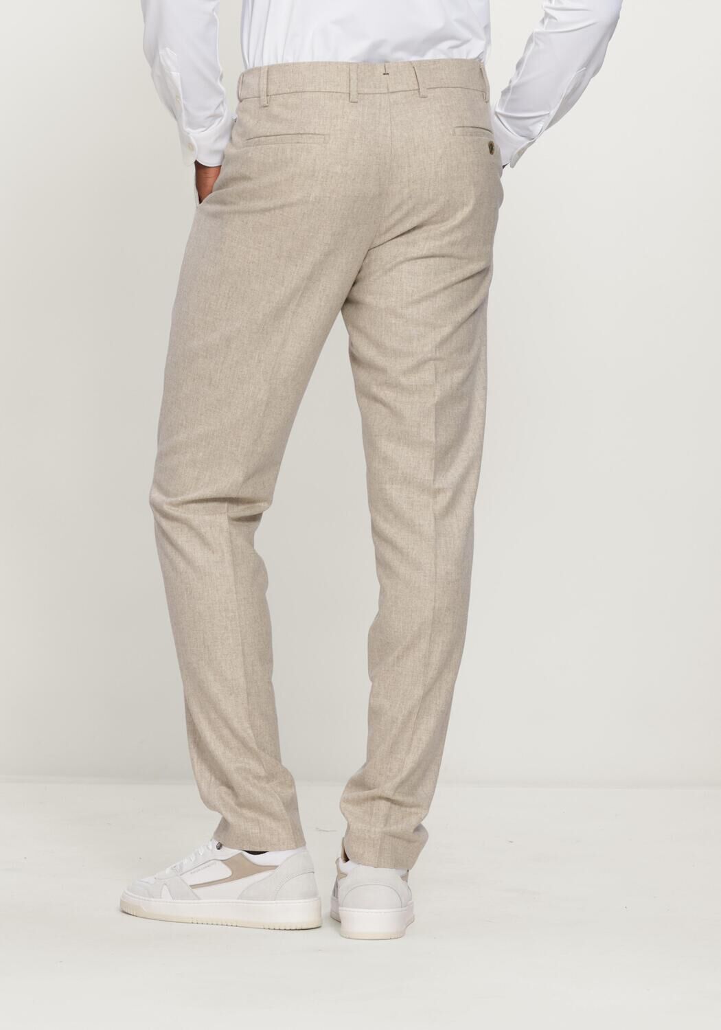 Beige BERWICH Pantalon MORELLO ELAX - large
