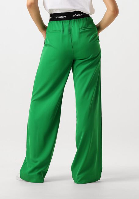 Groene CO'COUTURE Pantalon AMINA LOGO LONG PANT - large