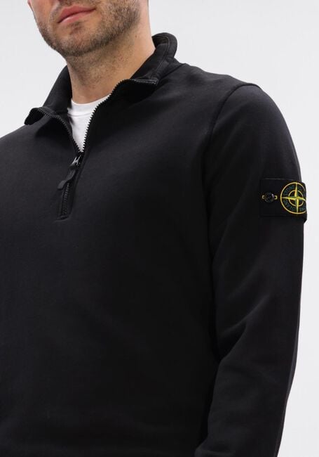Zwarte STONE ISLAND Polo LS POLO S0051 - large