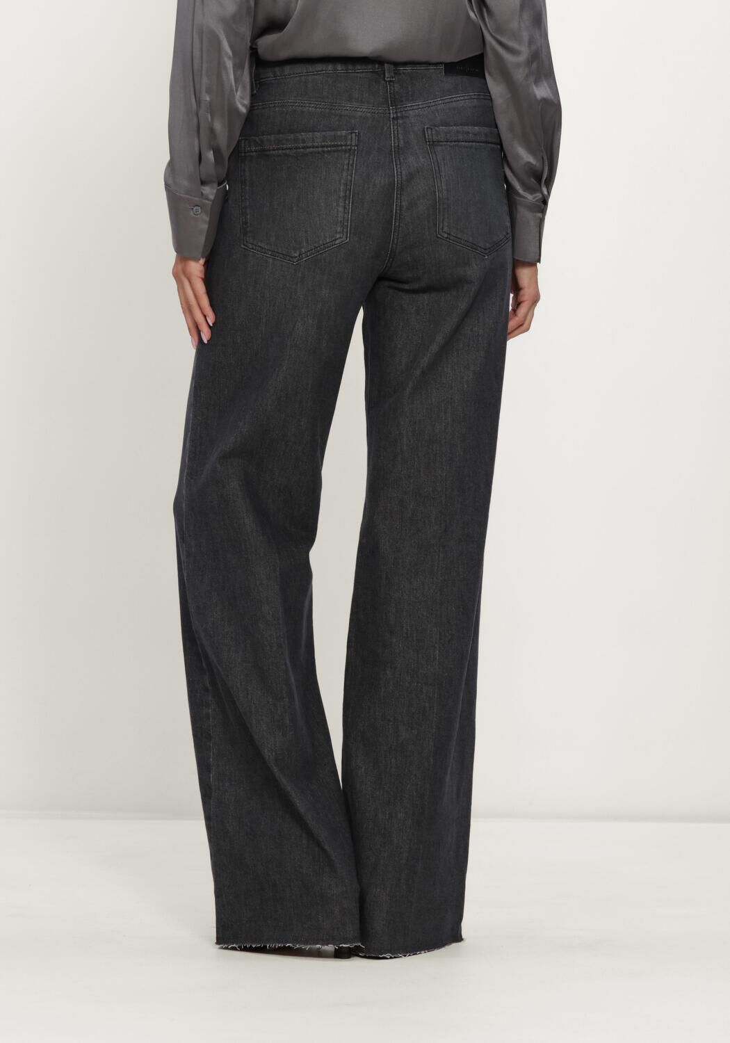 Zwarte LUISA CERANO Bootcut jeans AUTHENTIC-BOOTCUT-DENIM - large