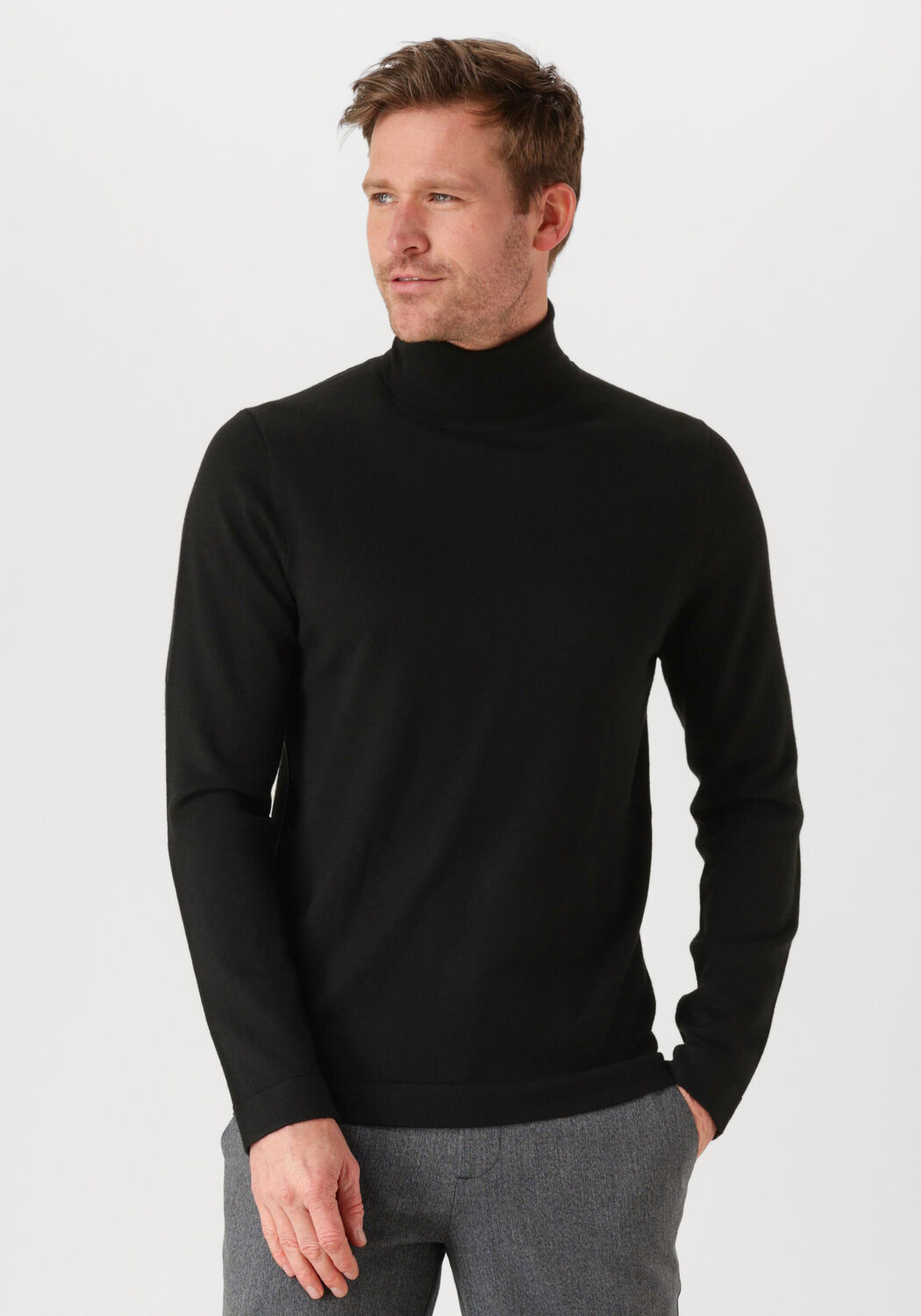 Drykorn Coltrui Heren Joey 420002, Maat: M, Kleur: Zwart