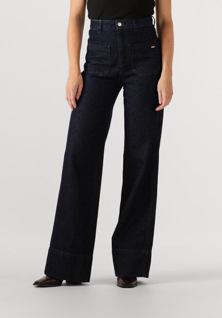 Donkerblauwe IBANA Wide jeans PENDA - large