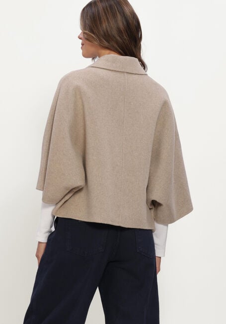 Beige ALTER EGO Jassen CELINE WOOL CAPE - large