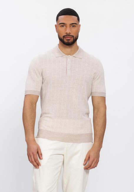 Beige GRAN SASSO Polo TENNIS S/SLV - large