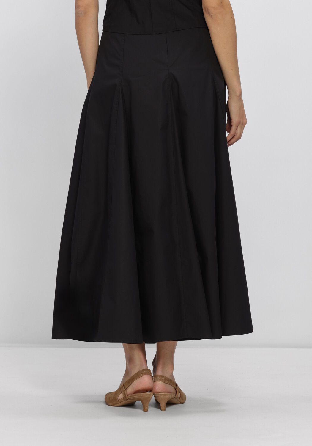 Zwarte HERSKIND Midirok GRETA SKIRT - large