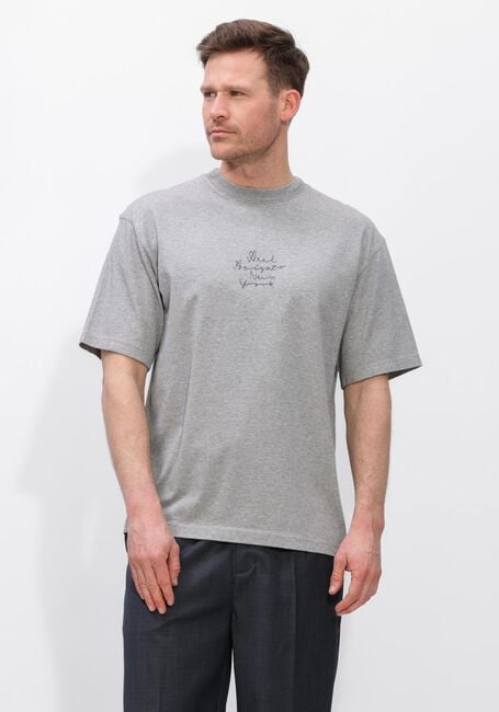 Grijze AXEL ARIGATO T-shirt NEW YORK CITY T-SHIRT - large