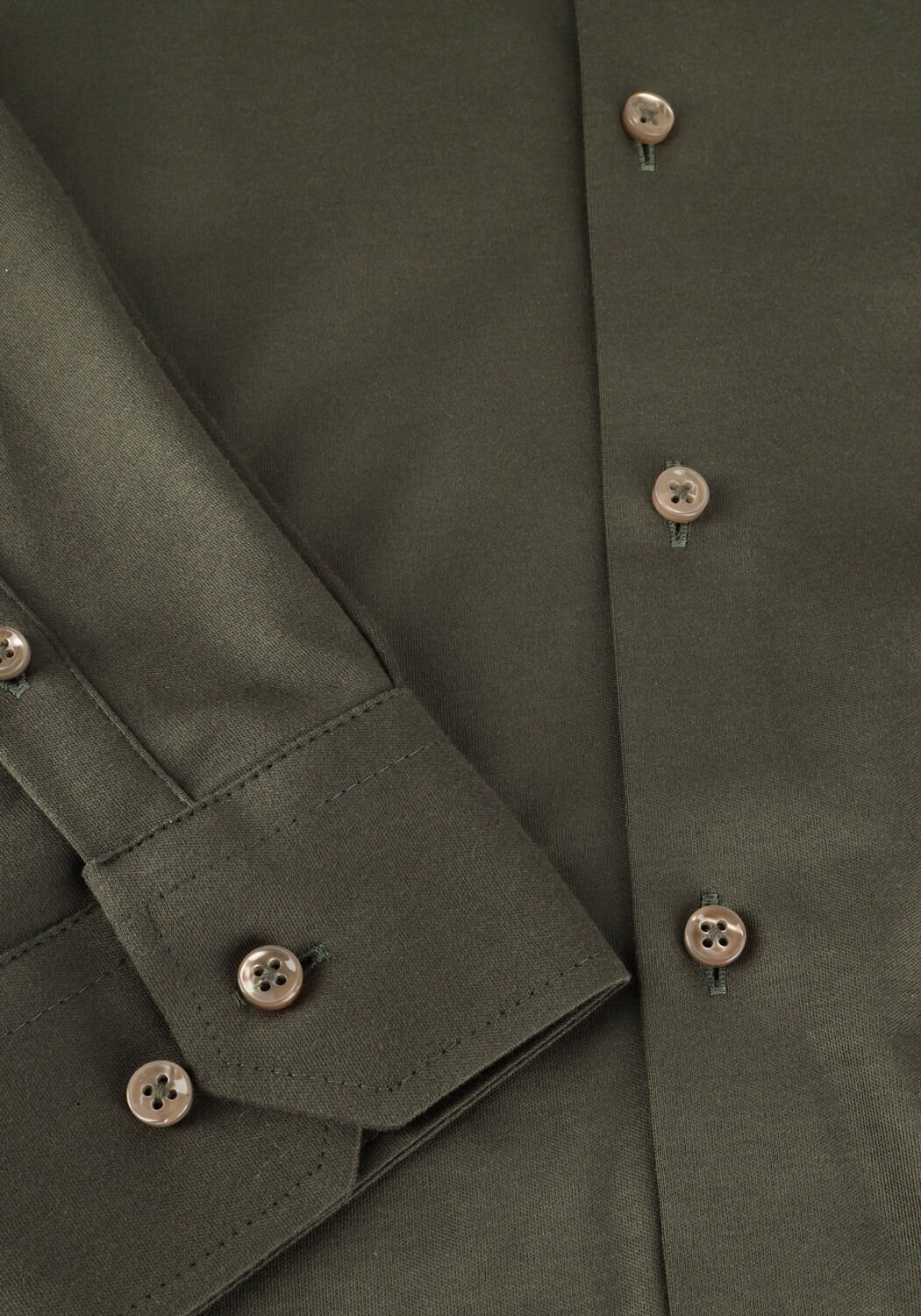 Groene DESOTO LUXURY Klassiek overhemd LUXURY HAI 1/1 - large