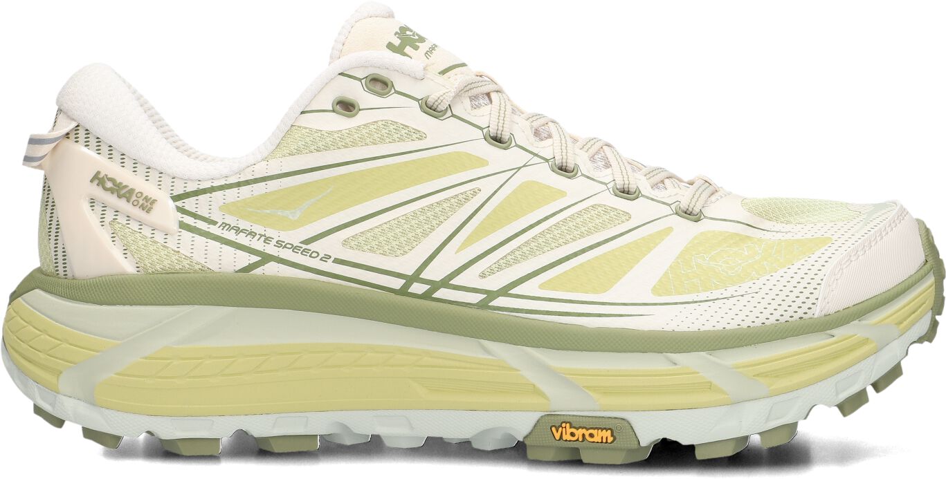 Hoka Lage Sneakers Dames Mafate Speed 2, Maat: 42 2/3, Materiaal: Textiel, Kleur: Groen