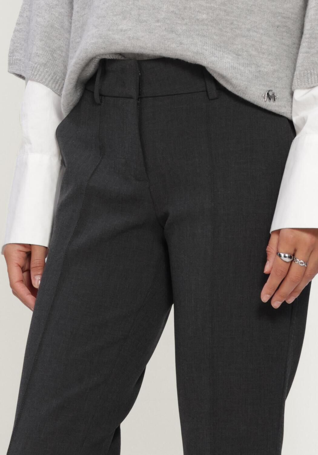 Donkergrijze CAMBIO Pantalon FARAH - large