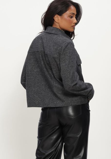 Grijze LUISA CERANO Blouses HEMD AUS PUNTO-MILANO - large