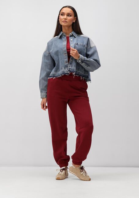 Rode ALIX THE LABEL Top LADIES KNITTED LONGSLEEVE TOP - large