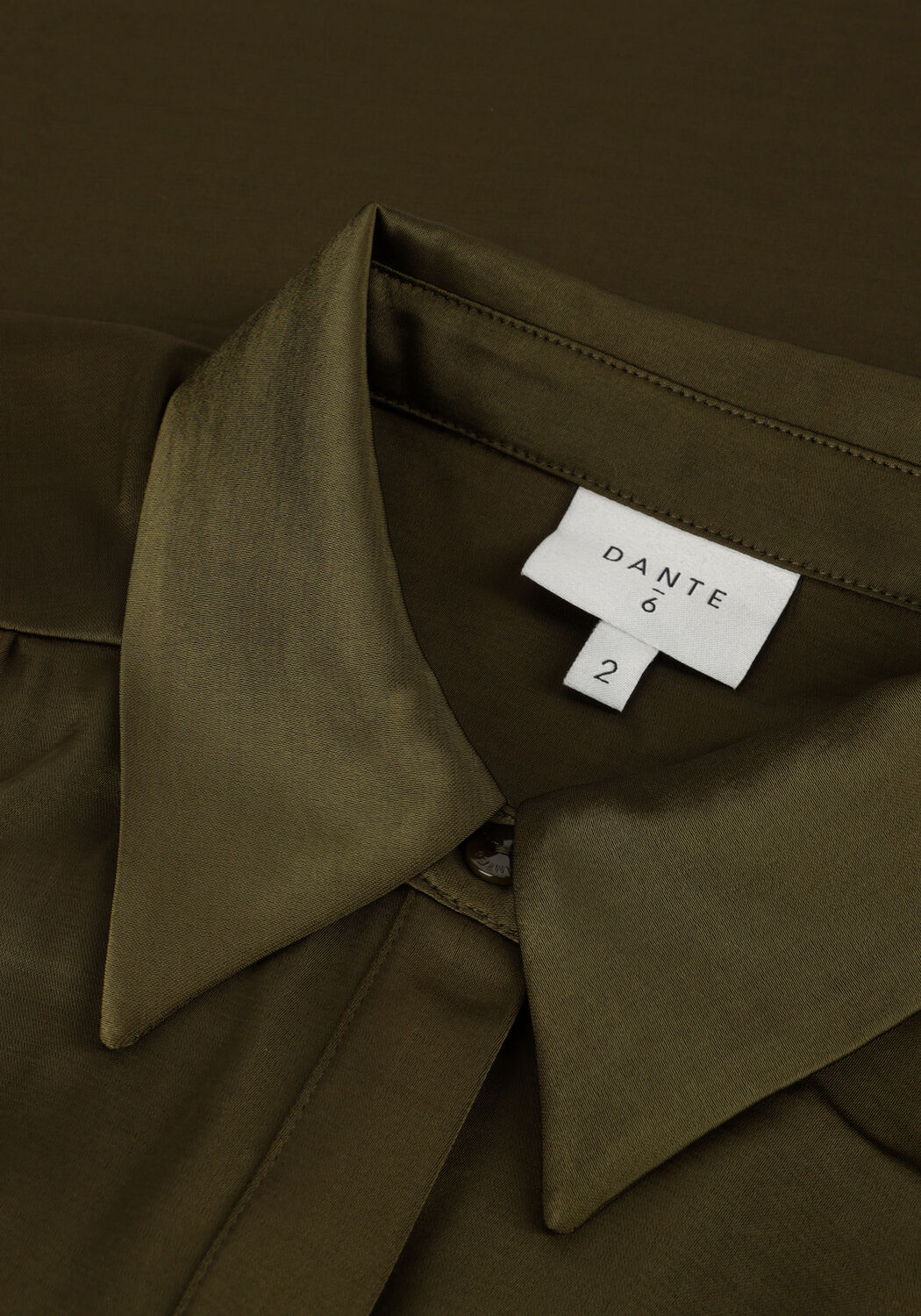 Donkergroene DANTE6 Top ZIJDEN TOP - large