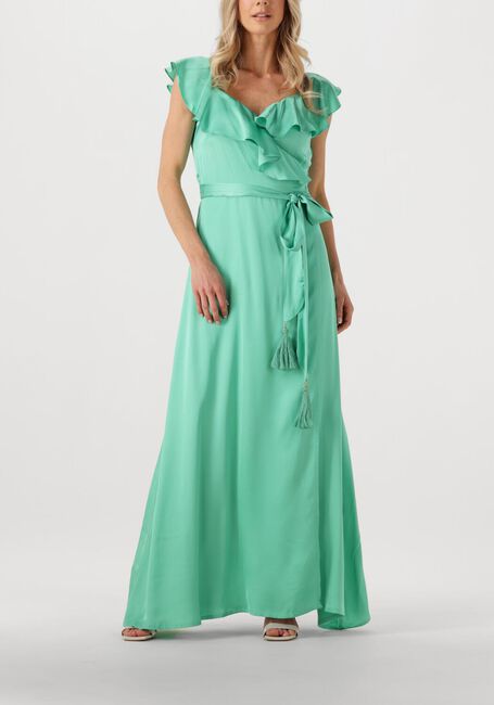 Groene NEMA Maxi jurk N162 - large