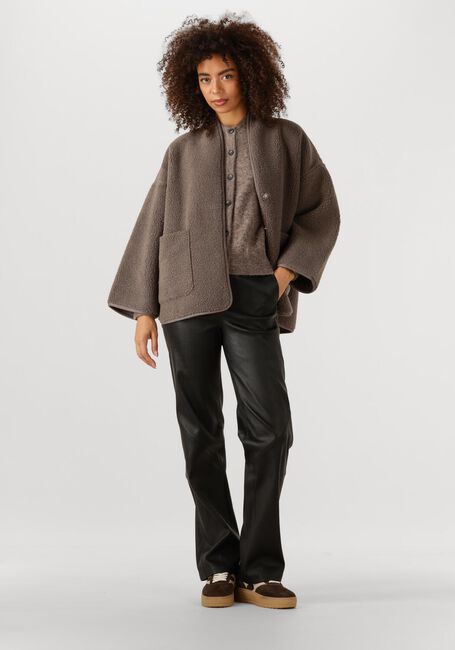 Taupe KNIT-TED Vest BRITNEY - large