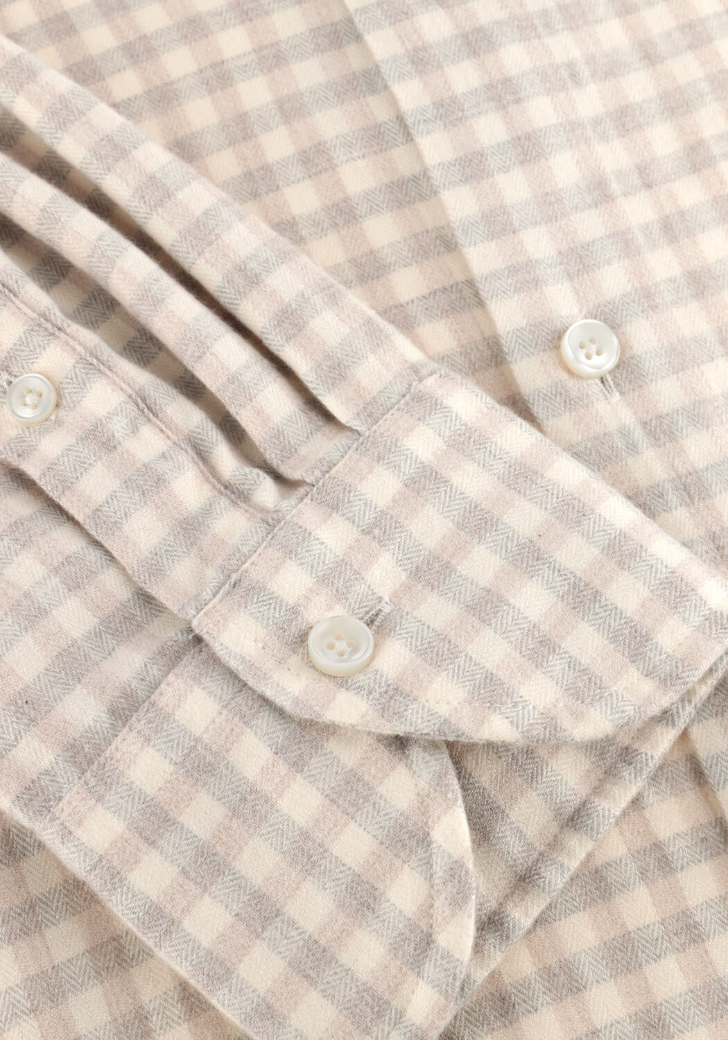 Beige XACUS Casual overhemd 91338 748ML VAR070 - large