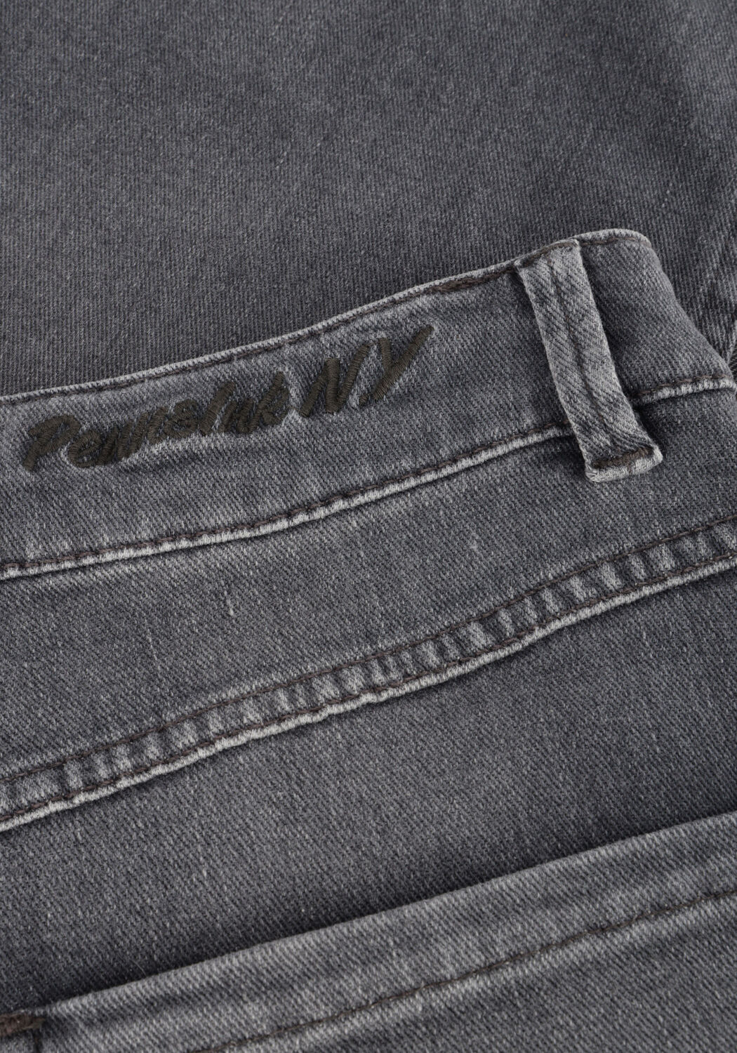 Grijze PENN & INK Midirok 679 SKIRT - large