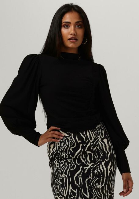 Zwarte GESTUZ Blouses RIFAGZ PUFF BLOUSE NOOS - large