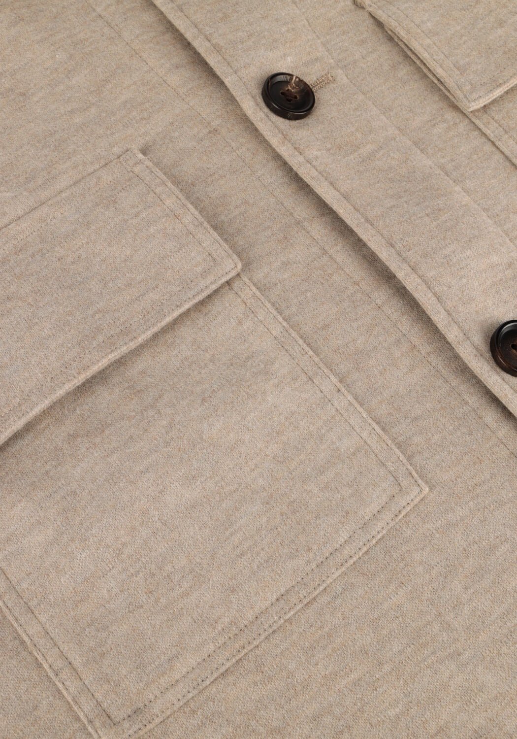 Beige PROFUOMO Overshirt OVERSHIRT KNITTED - large