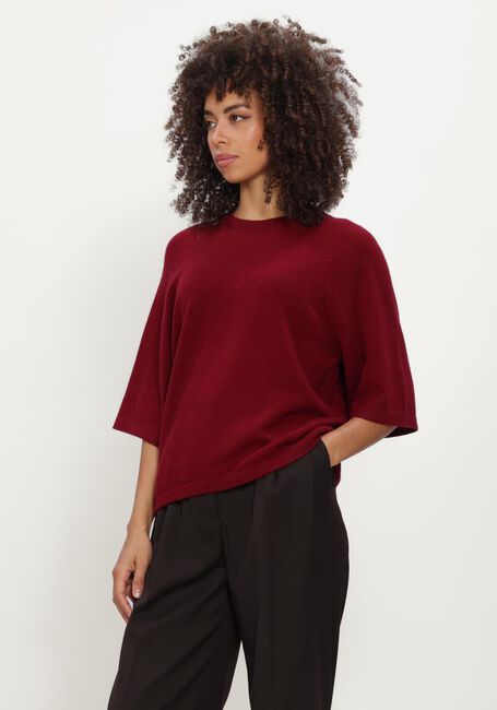 Bordeaux ABSOLUT CASHMERE T-shirt LEANA - large