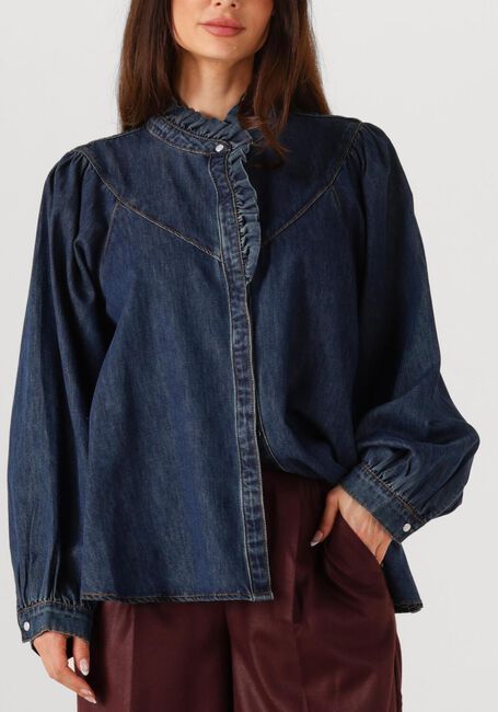 Donkerblauwe SUNCOO Blouses LIVELY - large