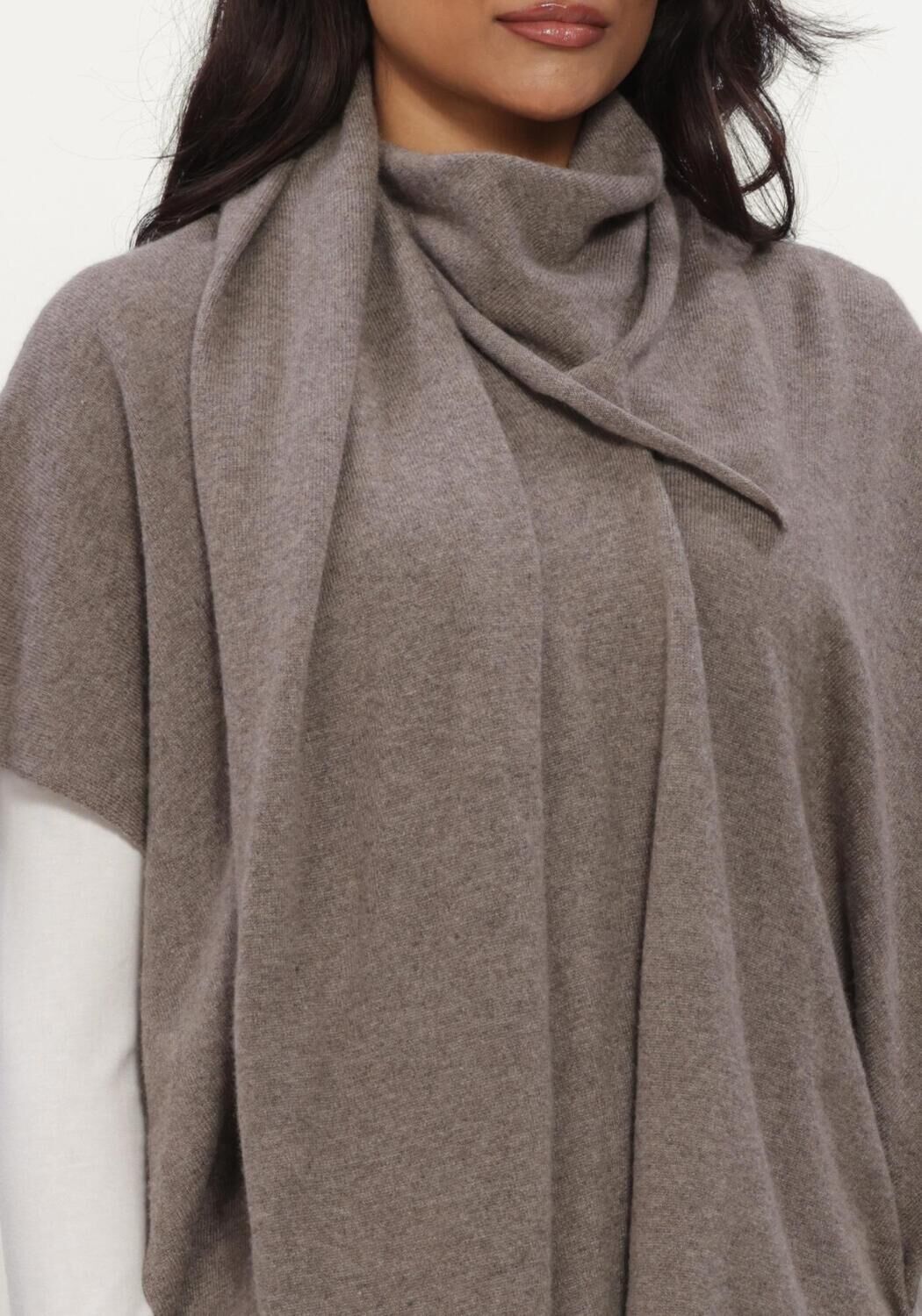 Taupe LISA YANG Trui JORDANA CAPE - large