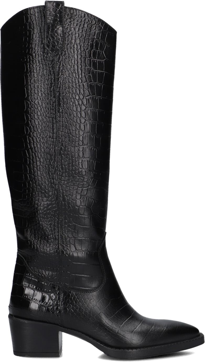 Blasz Hoge Laarzen Dames 35, Maat: 36, Materiaal: Leer, Kleur: Zwart