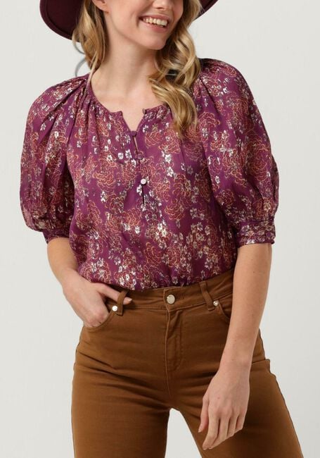 Paarse VANESSA BRUNO Blouses SEBAN BLOUSE - large