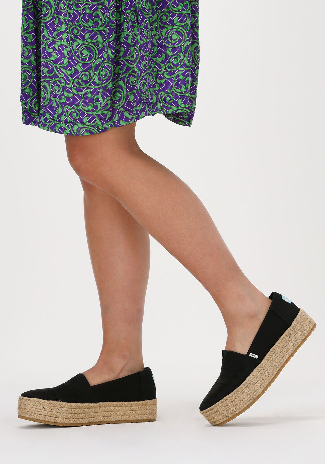 Zwarte TOMS Espadrilles VALENCIA - large