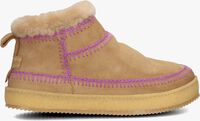 Cognac LAIDBACKLONDON Vachtlaarzen NYUKI LOW CROCHET - medium