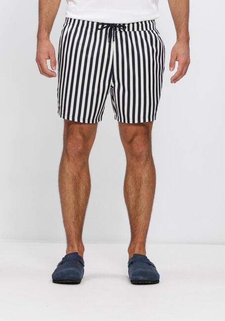 Zwarte POCKIES Zwembroeken STRIPE SHORTIES - large