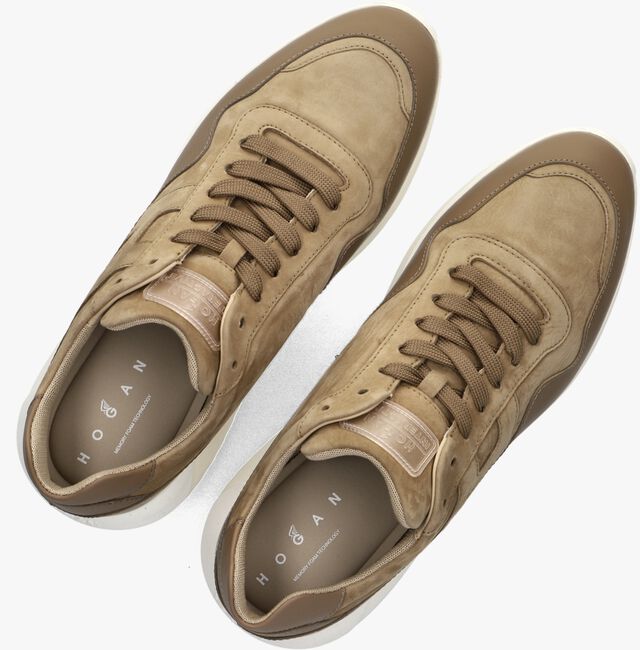 Camel HOGAN Lage sneakers INTERACTIVE3 ALLACCIATO PELLE Camel HOGAN Lage sneakers INTERACTIVE3 ALLACCIATO PELLE - large